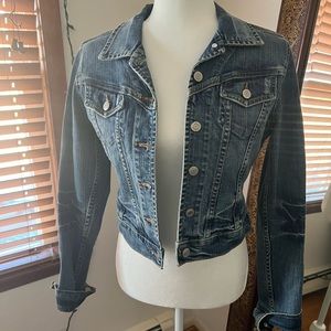 bebe jean jacket